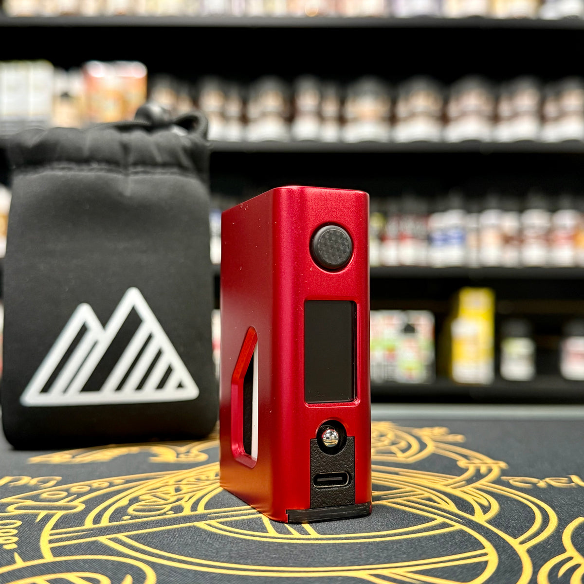Crevasse 18R (Aluminum) 18650 Squonk Mod - Snow Cap Mods