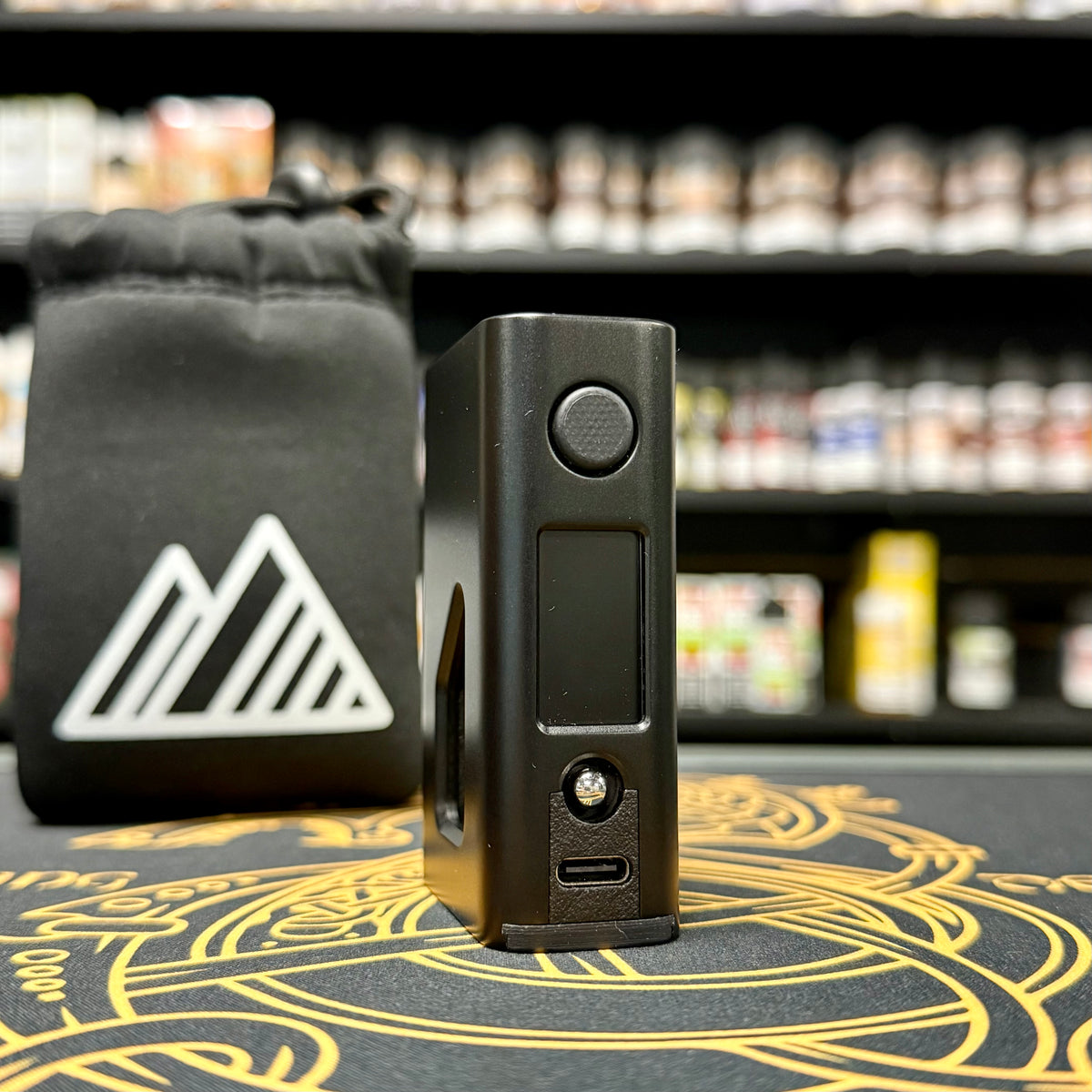 Crevasse 18R (Aluminum) 18650 Squonk Mod - Snow Cap Mods