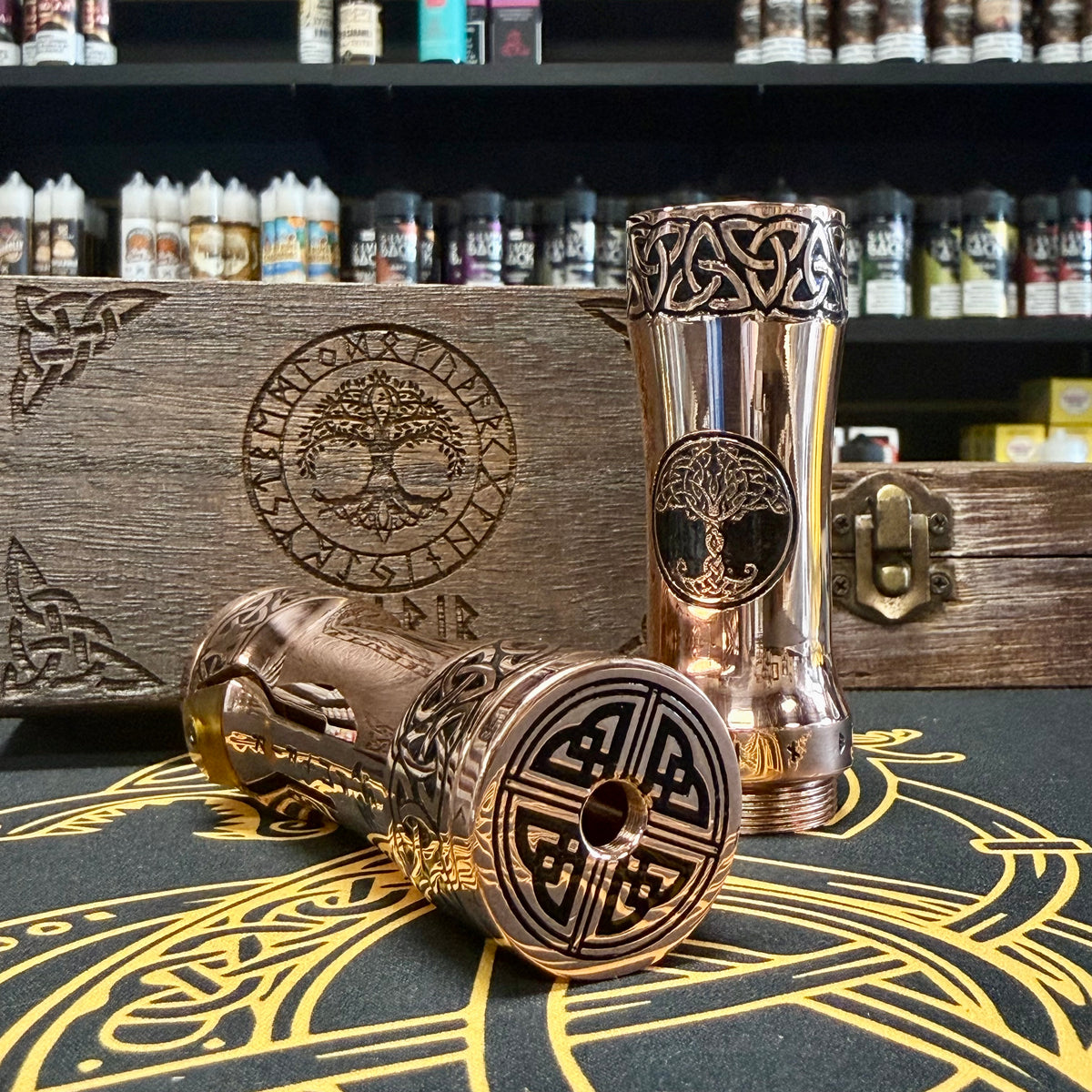 FENRIR FIRE STACK 21700 Mech Mod by Vaping Delights (FLASH SALE)