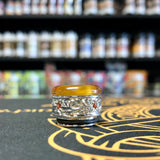 HATI/PILAK HARI Stones Silver Drip Tip by 2JNT Philippines