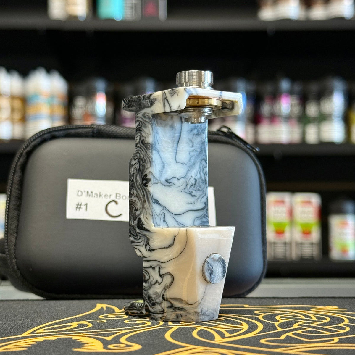 Boro Mech Resin Mod by D'Maker (Vaping Delights Exclusive)