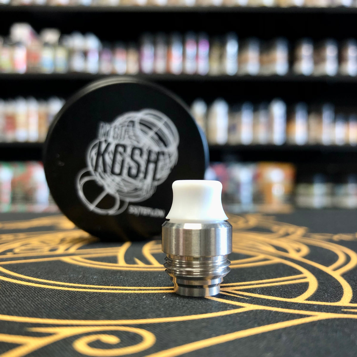 KGSH Integrated Drip Tip by Ghost Bus Club