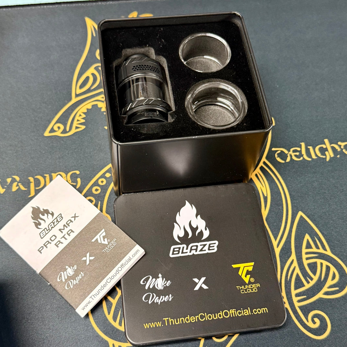 Blaze PRO MAX RTA by ThunderCloud x Mike Vapes