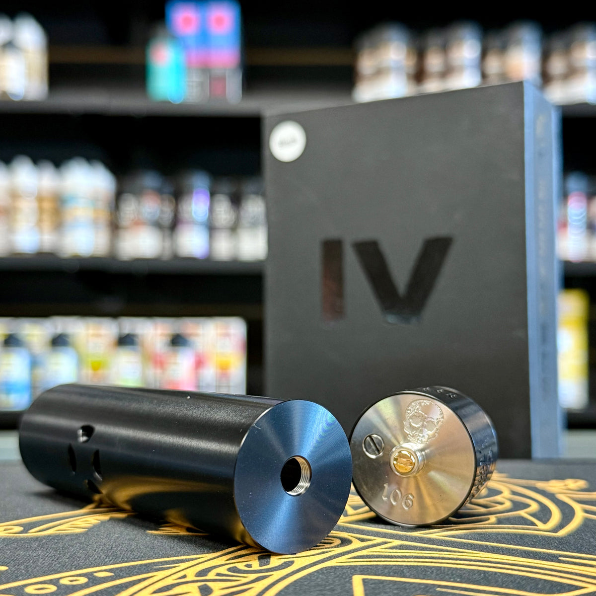 Deathwish Modz - Crossbones V4 Mech Kit w/ Unholy V3 RDA (LEGACY SERIES)