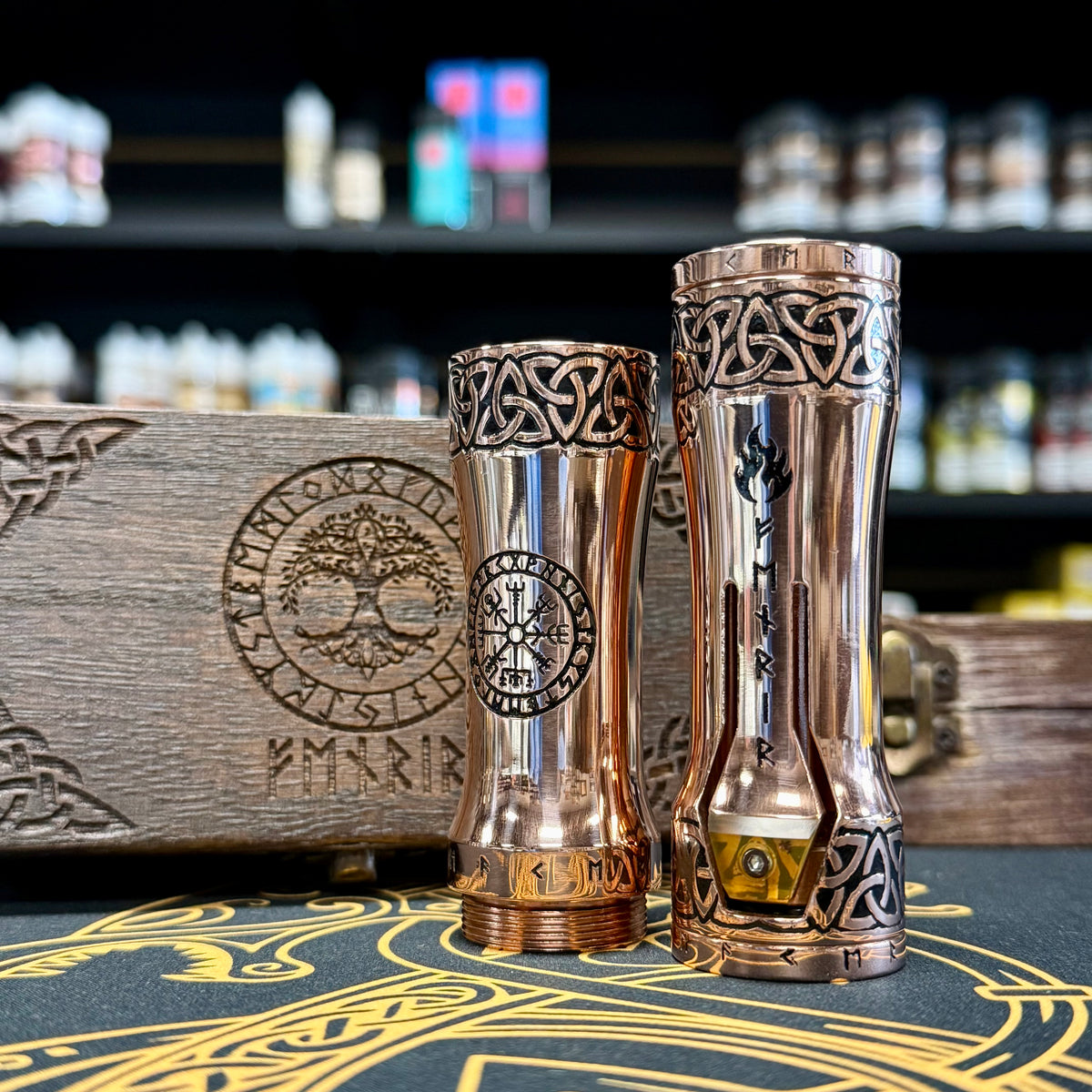 FENRIR FIRE STACK 21700 Mech Mod by Vaping Delights (FLASH SALE)