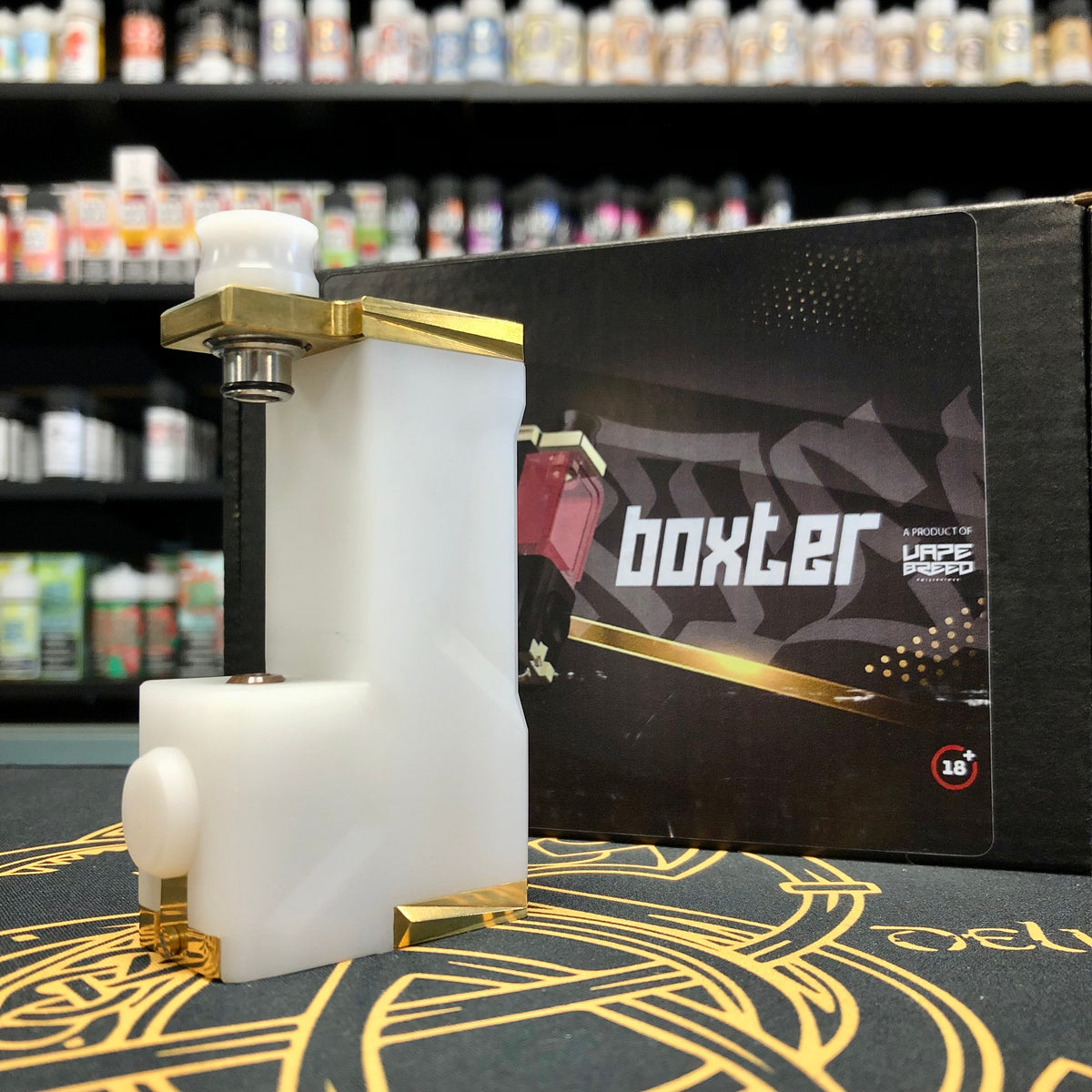 Boxter Boro Mech Mod by VapeBreed (Vaping Delights Edition)
