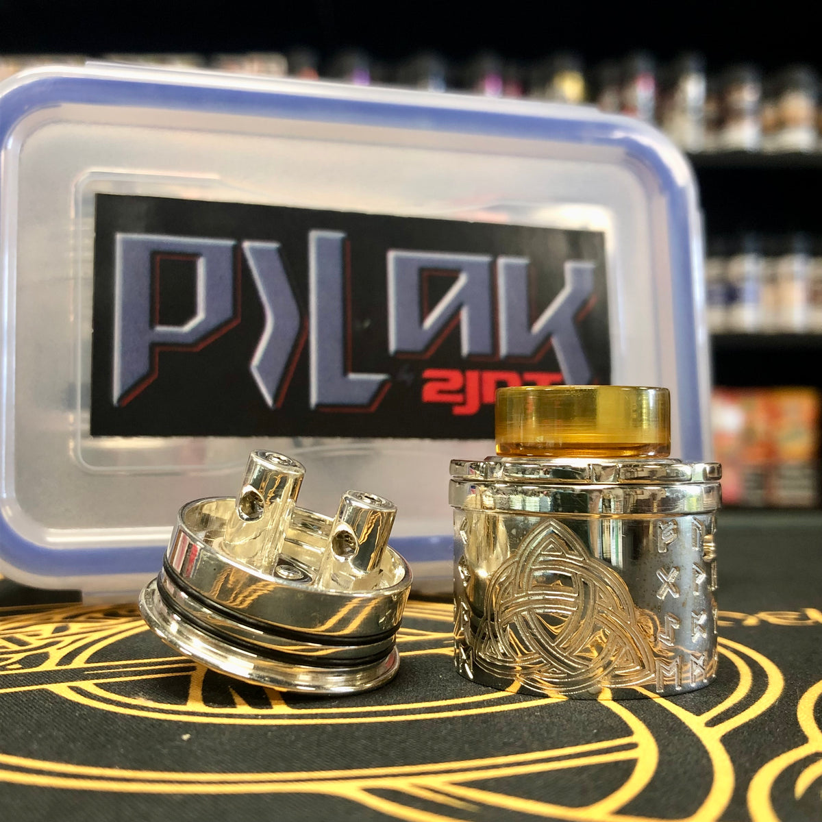 PILAK HARI V3.5 (Gungnir Edition) 30mm RDA (SILVER) by 2JNT Philippines