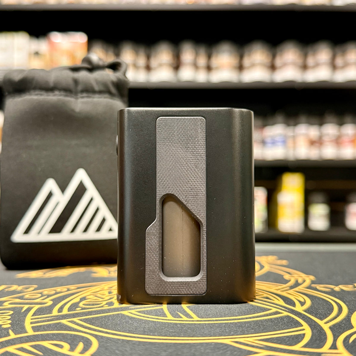 Crevasse 18R (Aluminum) 18650 Squonk Mod - Snow Cap Mods