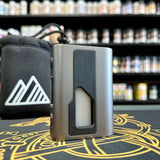 Crevasse 18R (Aluminum) 18650 Squonk Mod - Snow Cap Mods