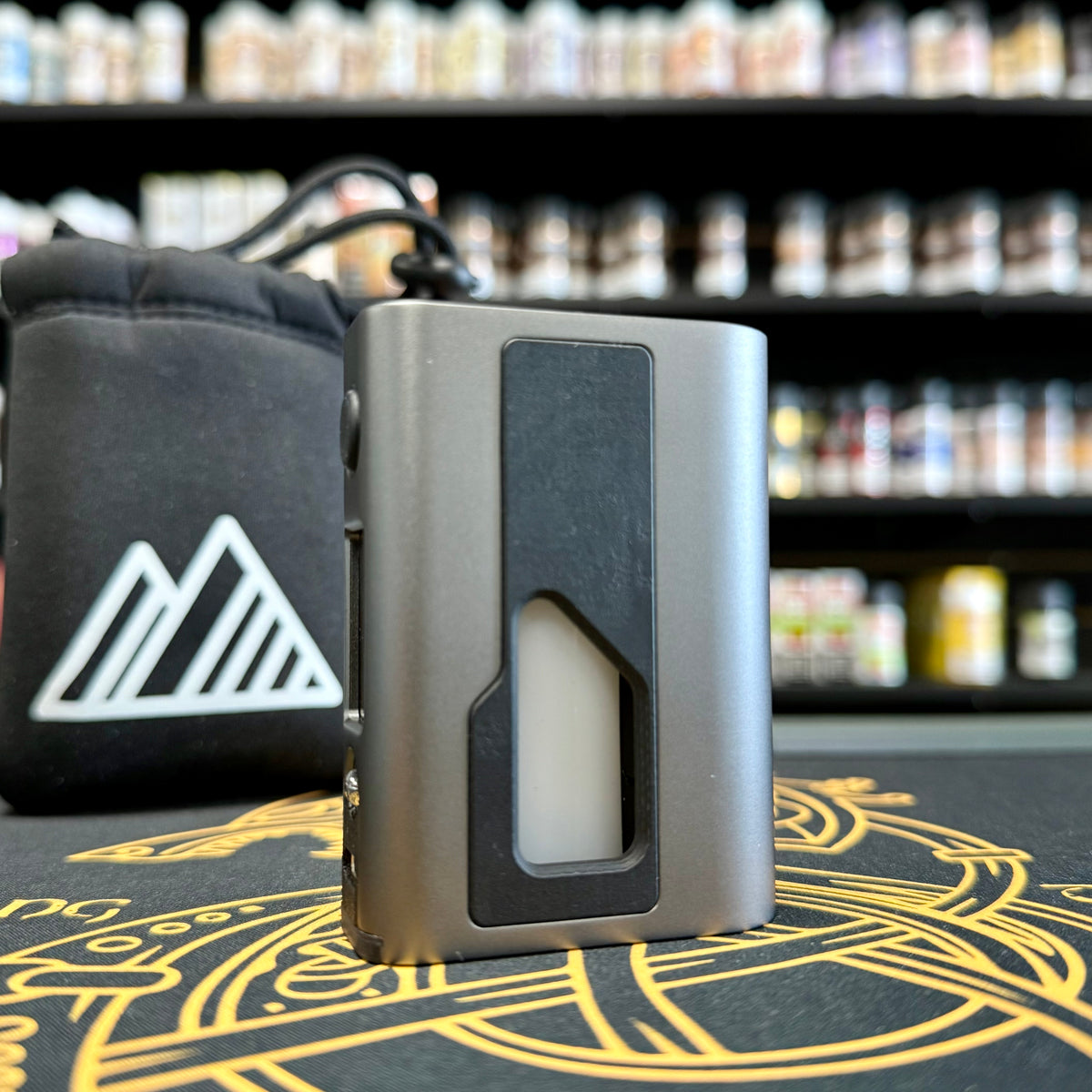 Crevasse 18R (Aluminum) 18650 Squonk Mod - Snow Cap Mods