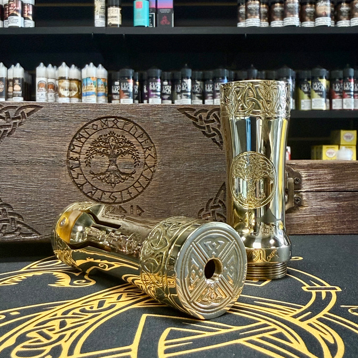 FENRIR FIRE STACK 21700 Mech Mod by Vaping Delights (FLASH SALE)