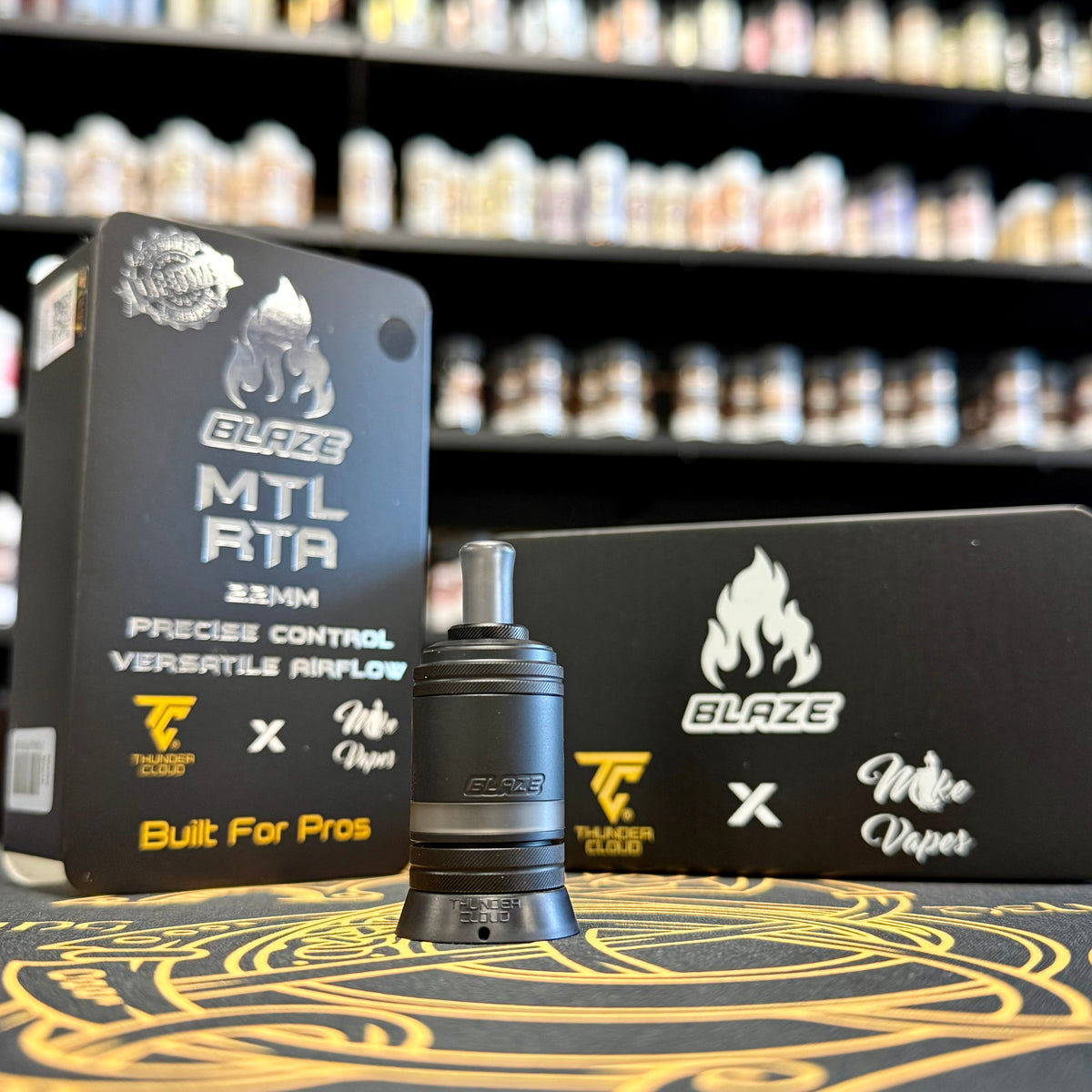 Blaze MTL RTA (22mm) by ThunderCloud x Mike Vapes
