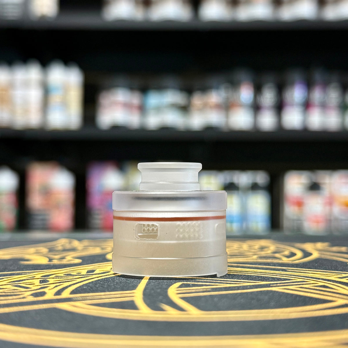 The Hati V2 RDA Ultem / Frost Cap