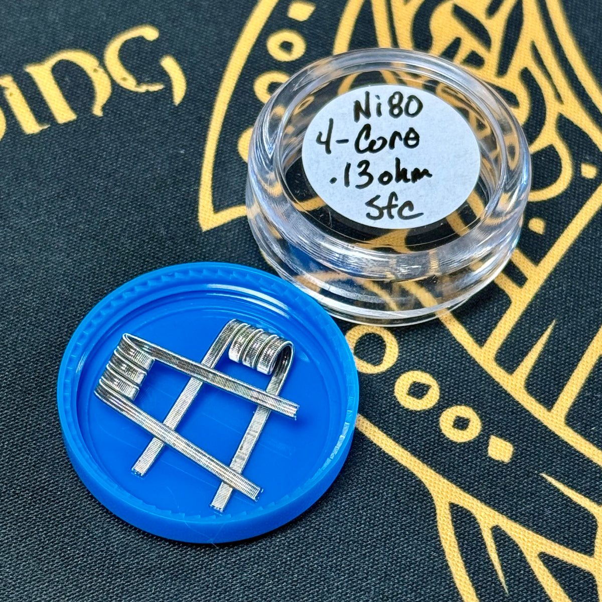 4-core Ni80 SFC (.13ohm) - Chappy Coils