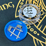 4-core Ni80 SFC (.13ohm) - Chappy Coils