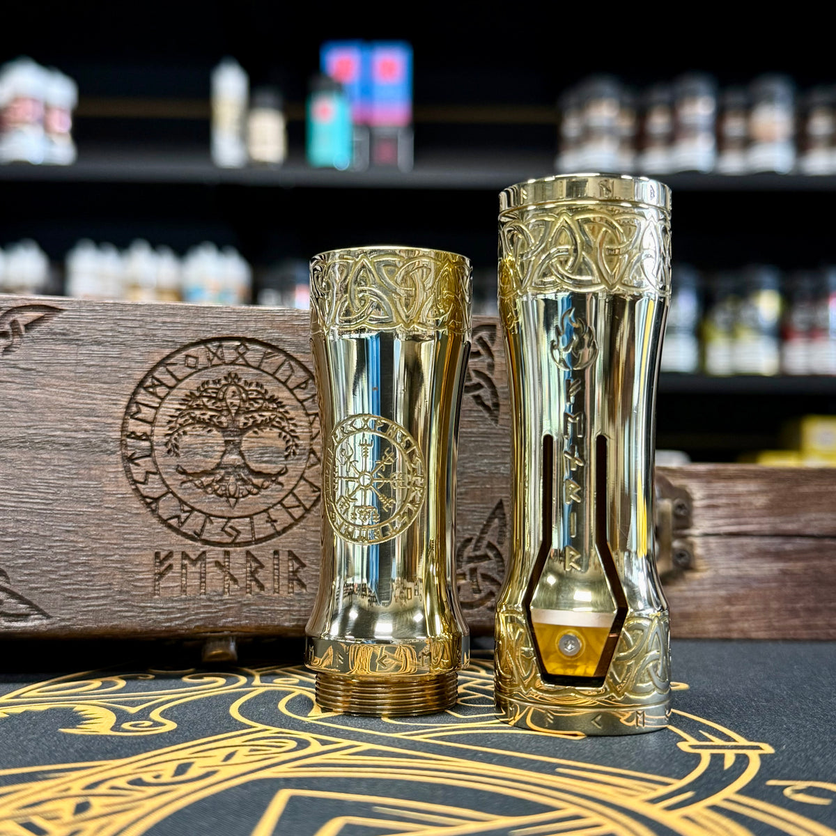 FENRIR FIRE STACK 21700 Mech Mod by Vaping Delights (FLASH SALE)