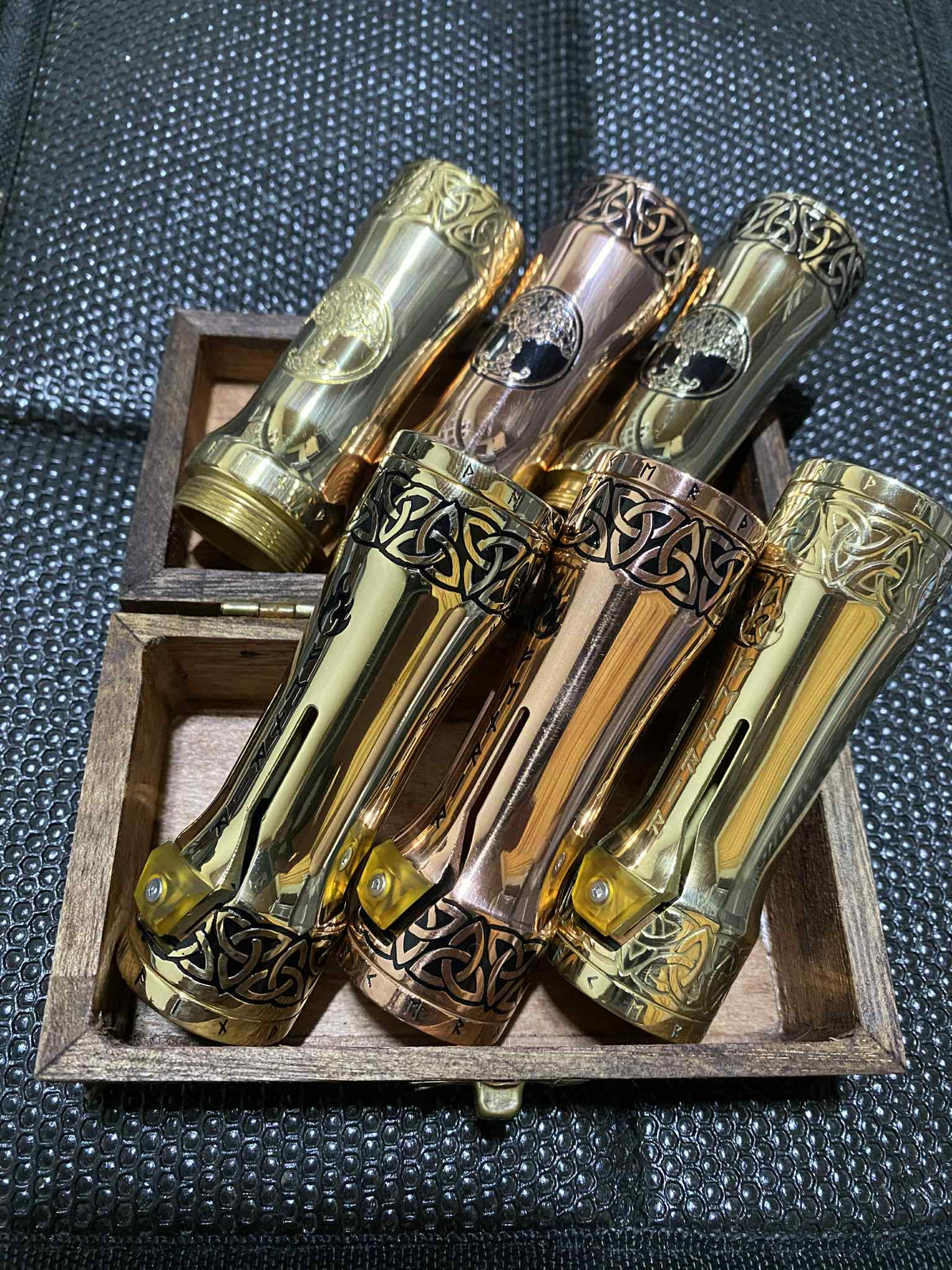 FENRIR FIRE STACK 21700 Mech Mod by Vaping Delights (FLASH SALE)