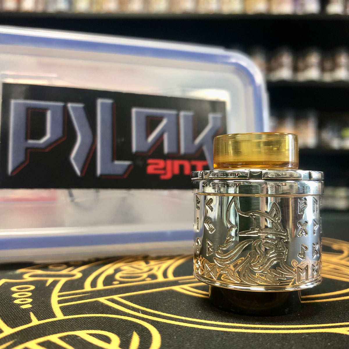 PILAK HARI V3.5 (Gungnir Edition) 30mm RDA (SILVER) by 2JNT Philippines