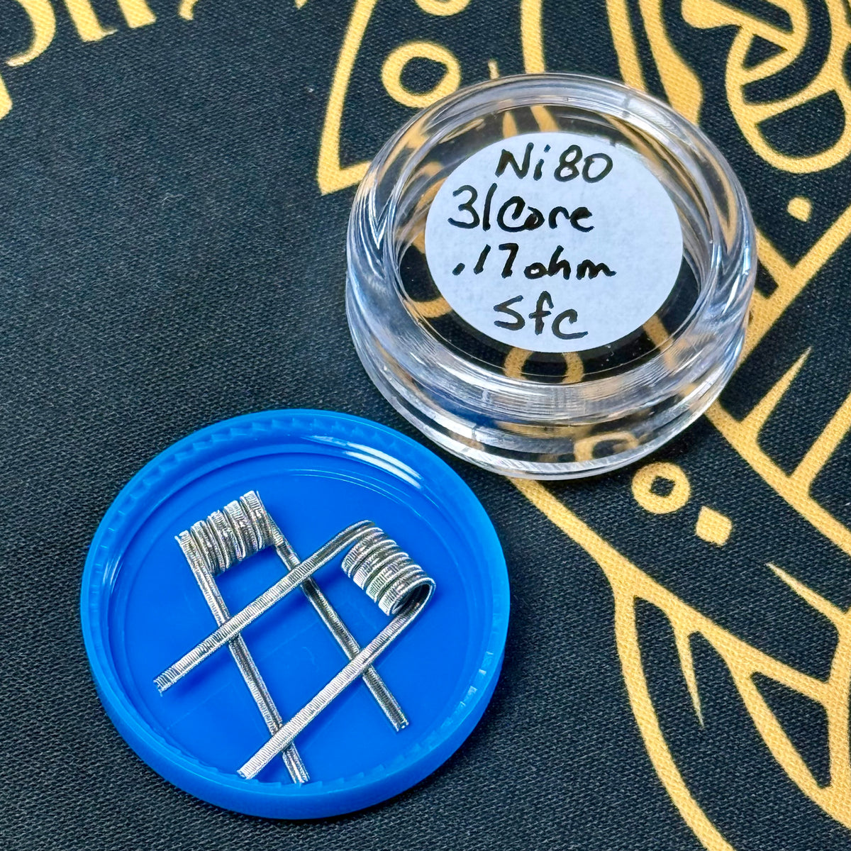 Tri-core Ni80 SFC (3mm .17ohm) - Chappy Coils
