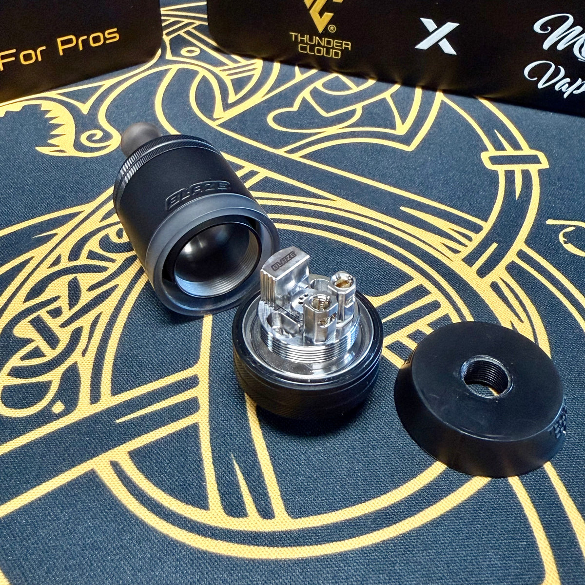 Blaze MTL RTA (22mm) by ThunderCloud x Mike Vapes