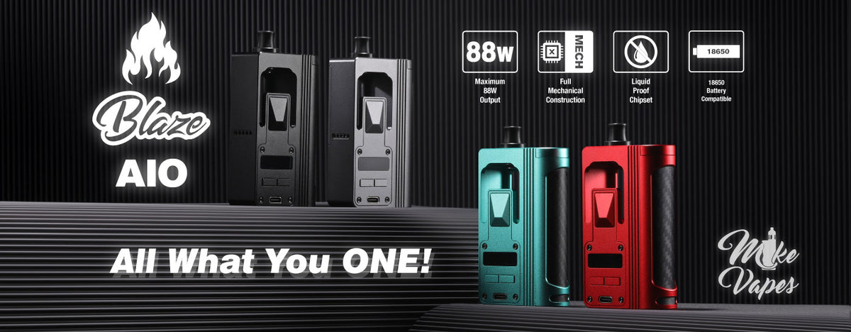 Blaze AIO Boro Mod by Thunderhead Creations x Mike Vapes