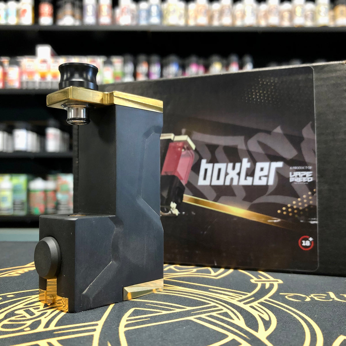 Boxter Boro Mech Mod by VapeBreed (Vaping Delights Edition)