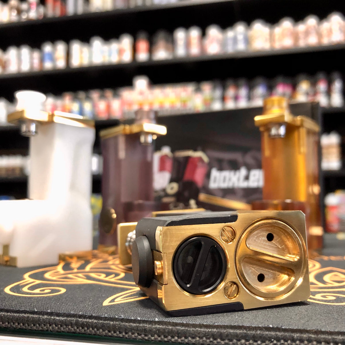 Boxter Boro Mech Mod by VapeBreed (Vaping Delights Edition)