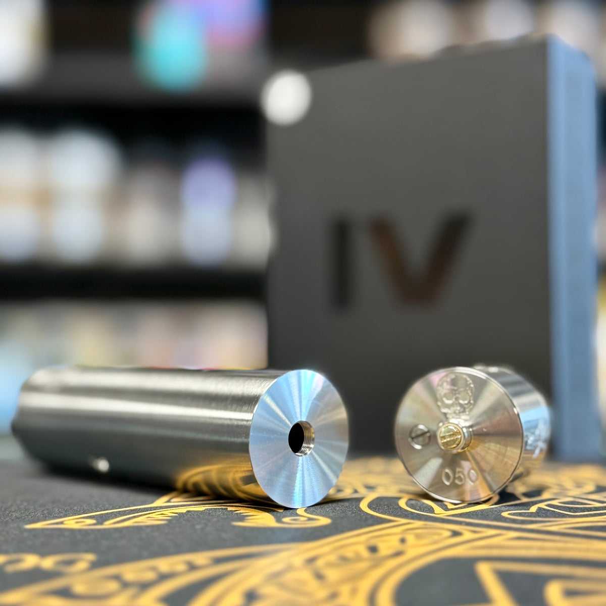 Deathwish Modz - Crossbones V4 Mech Kit w/ Unholy V3 RDA (LEGACY SERIES)