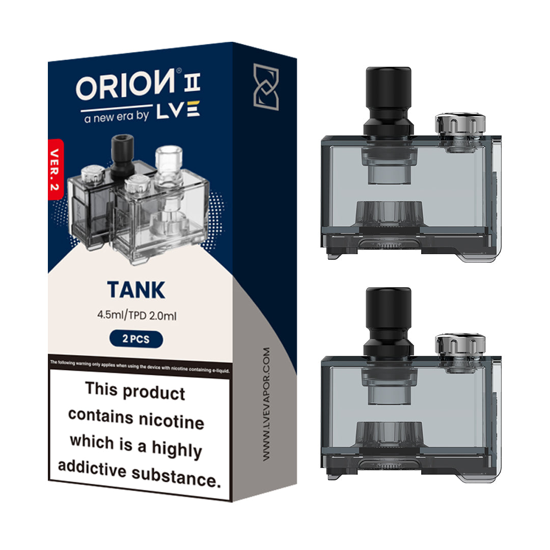LVE Orion II Pro (V2) Replacement Pods 2pk