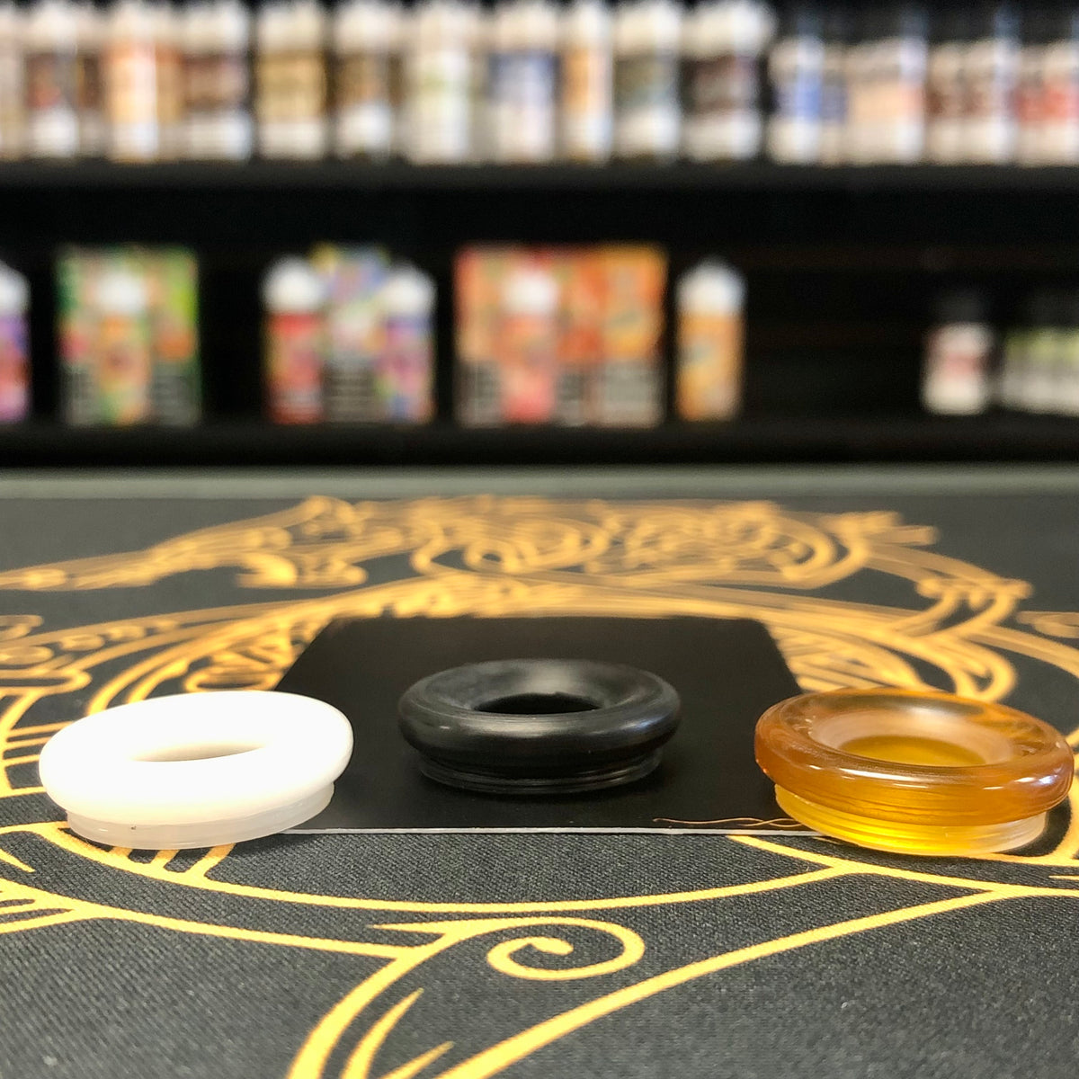 Andromeda Prime RDA Drip Tip Caps - Vaping Chronology