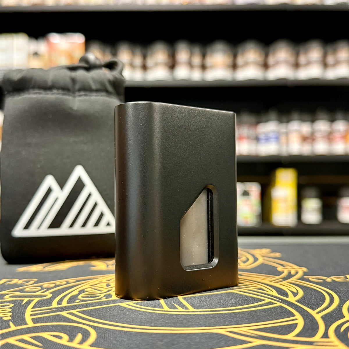 Crevasse 18R (Aluminum) 18650 Squonk Mod - Snow Cap Mods