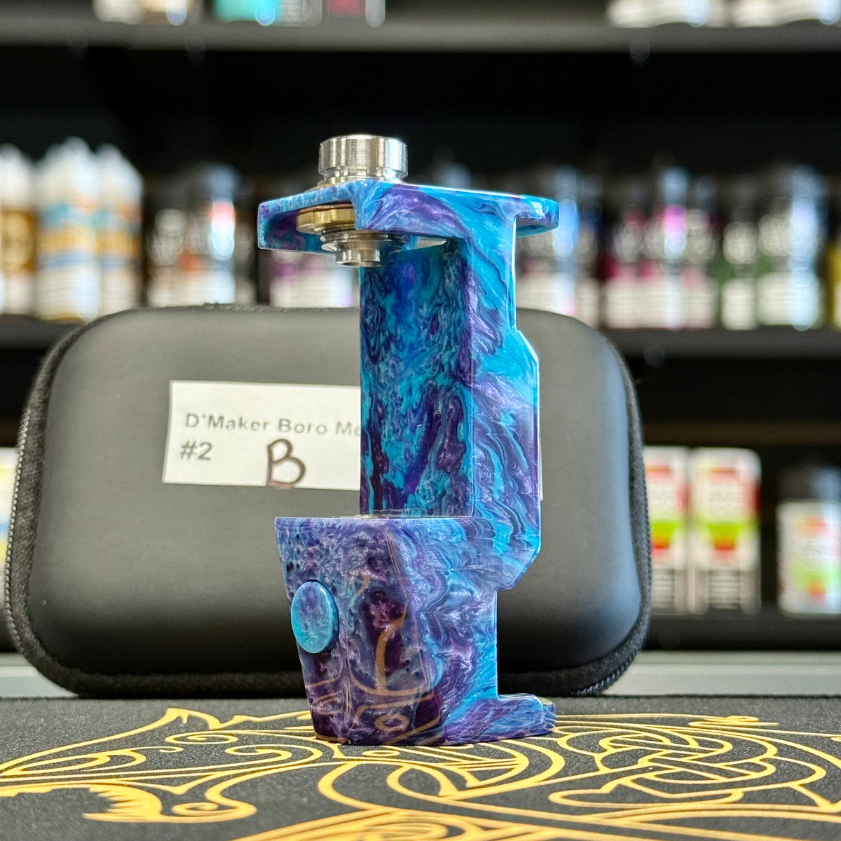 Boro Mech Resin Mod by D'Maker (Vaping Delights Exclusive)