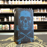 Parallel/Series Mech Box Mod SS Top/Button (Dual 21700) by Nasy Mods - Vaping Delights (Cross Bones)