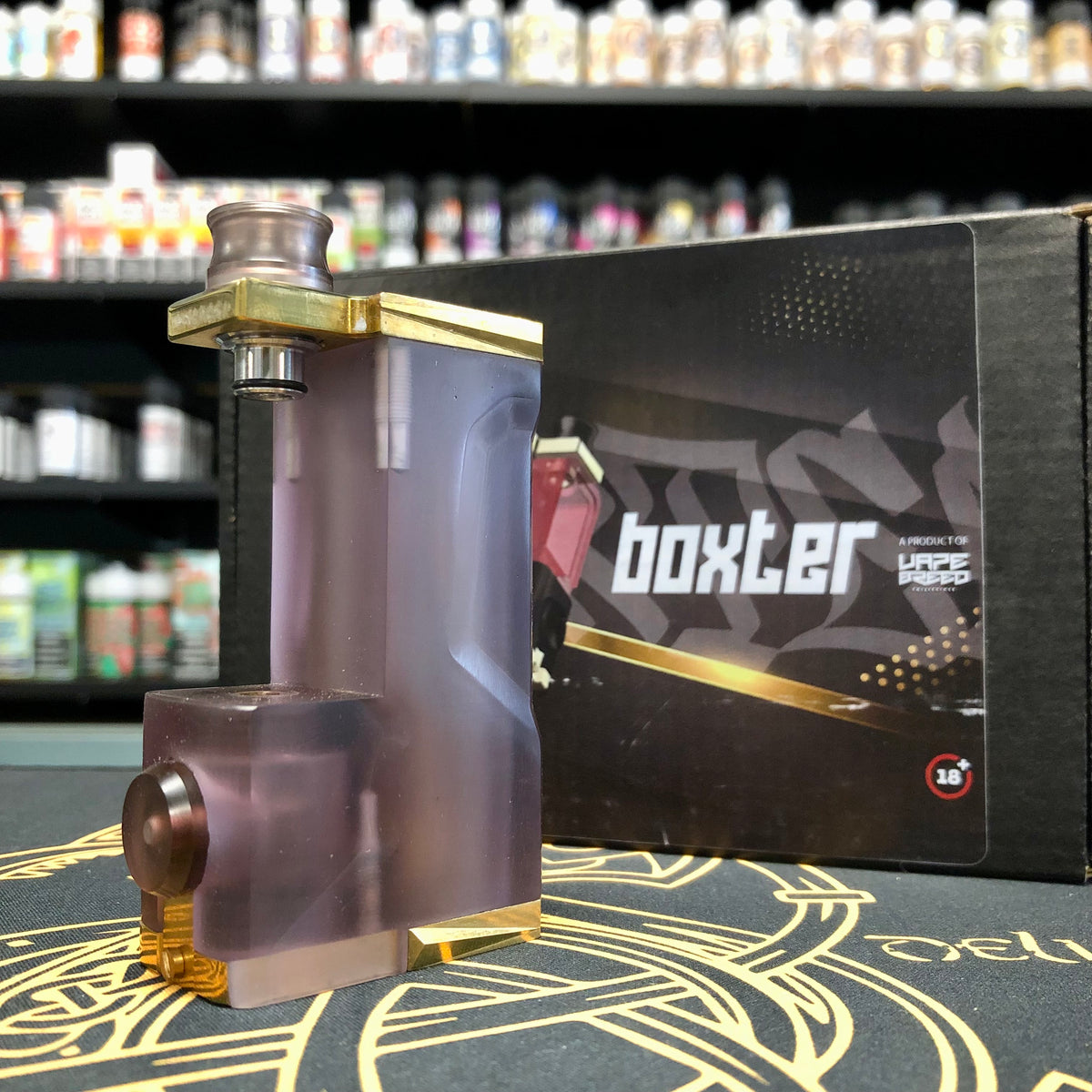 Boxter Boro Mech Mod by VapeBreed (Vaping Delights Edition)