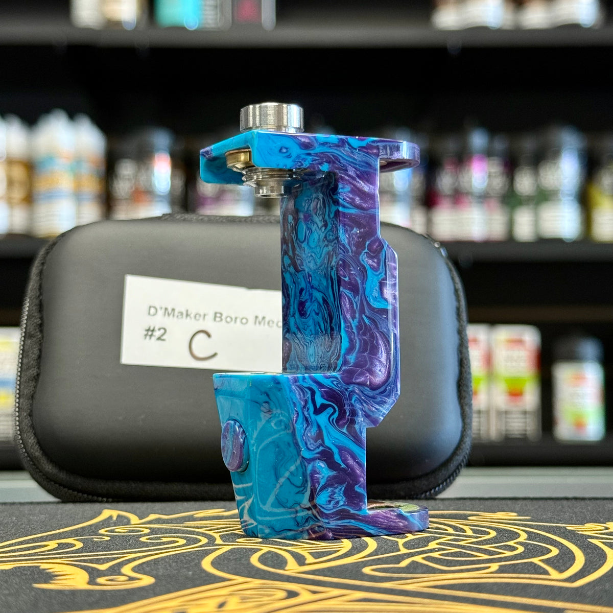 Boro Mech Resin Mod by D'Maker (Vaping Delights Exclusive)