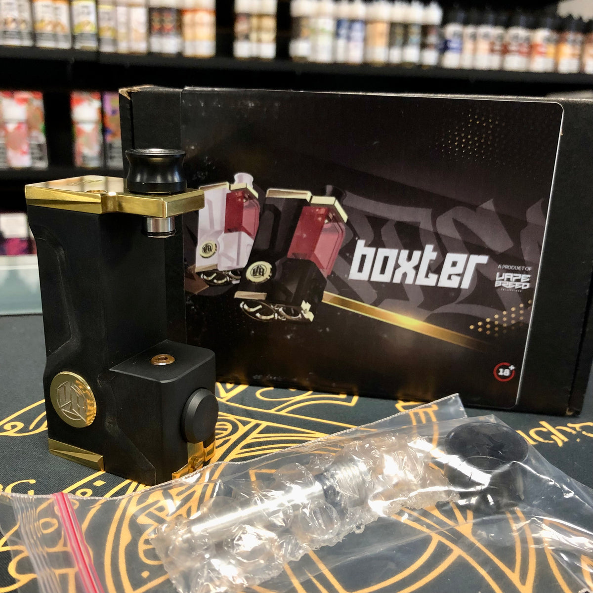 Boxter Boro Mech Mod by VapeBreed (Vaping Delights Edition)