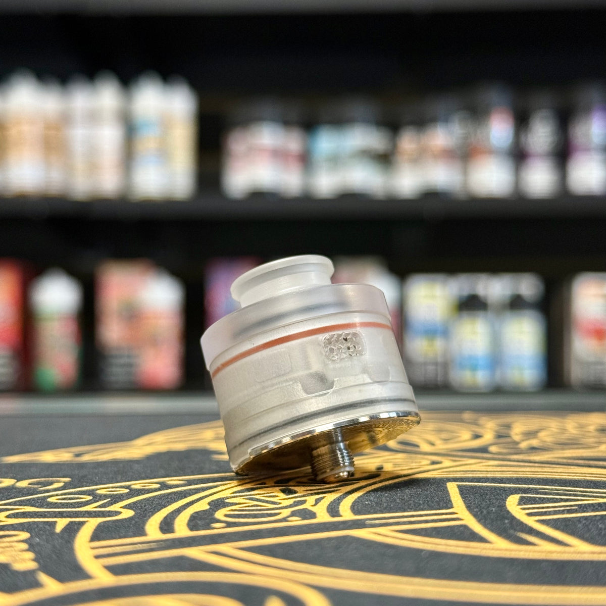 The Hati V2 RDA Ultem / Frost Cap