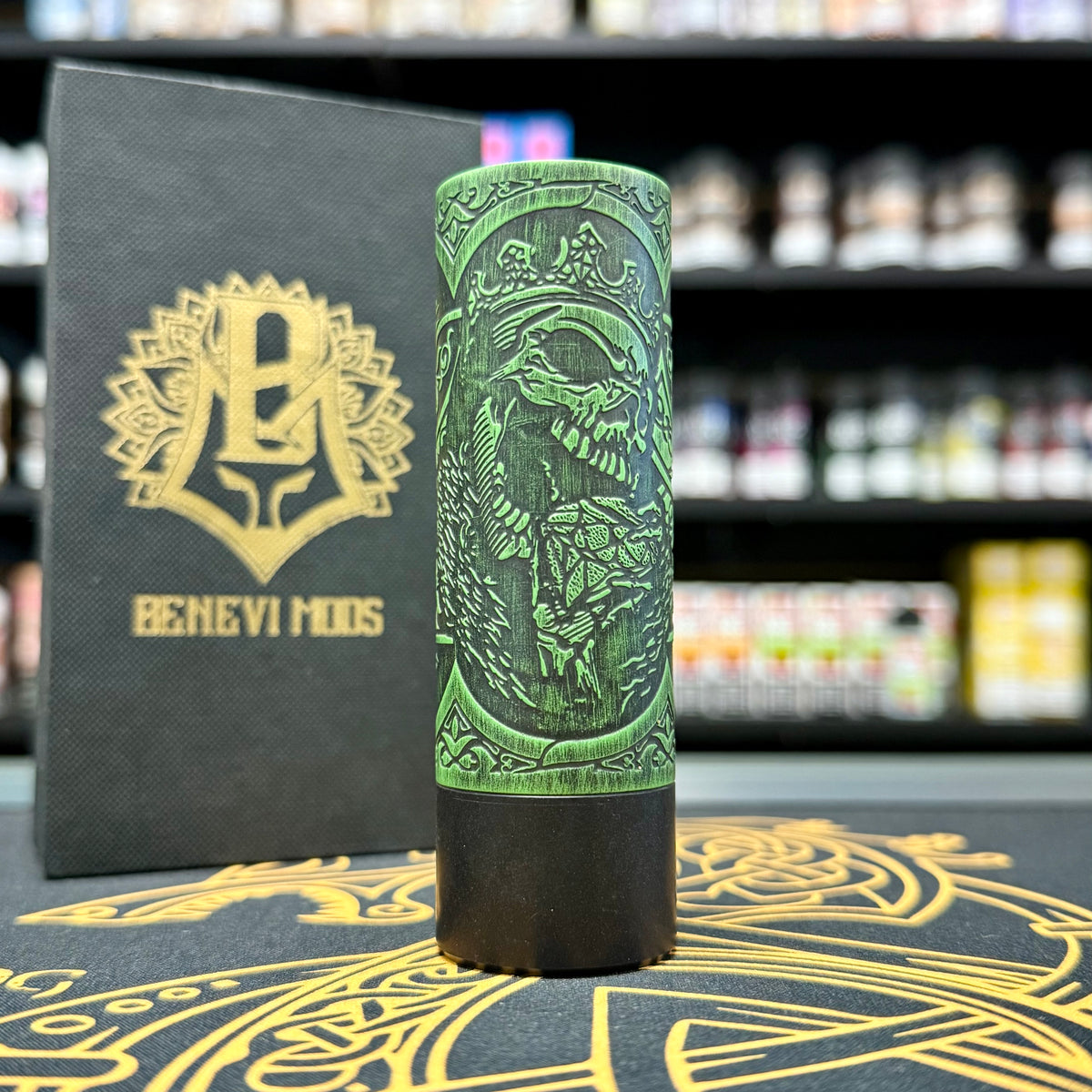Decadence V2 (Custom Coated) 21700 Mech Mod - Benevi Mods