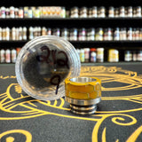810 Resin Drip Tip -  Honeycomb w/ Stainless Steel #212