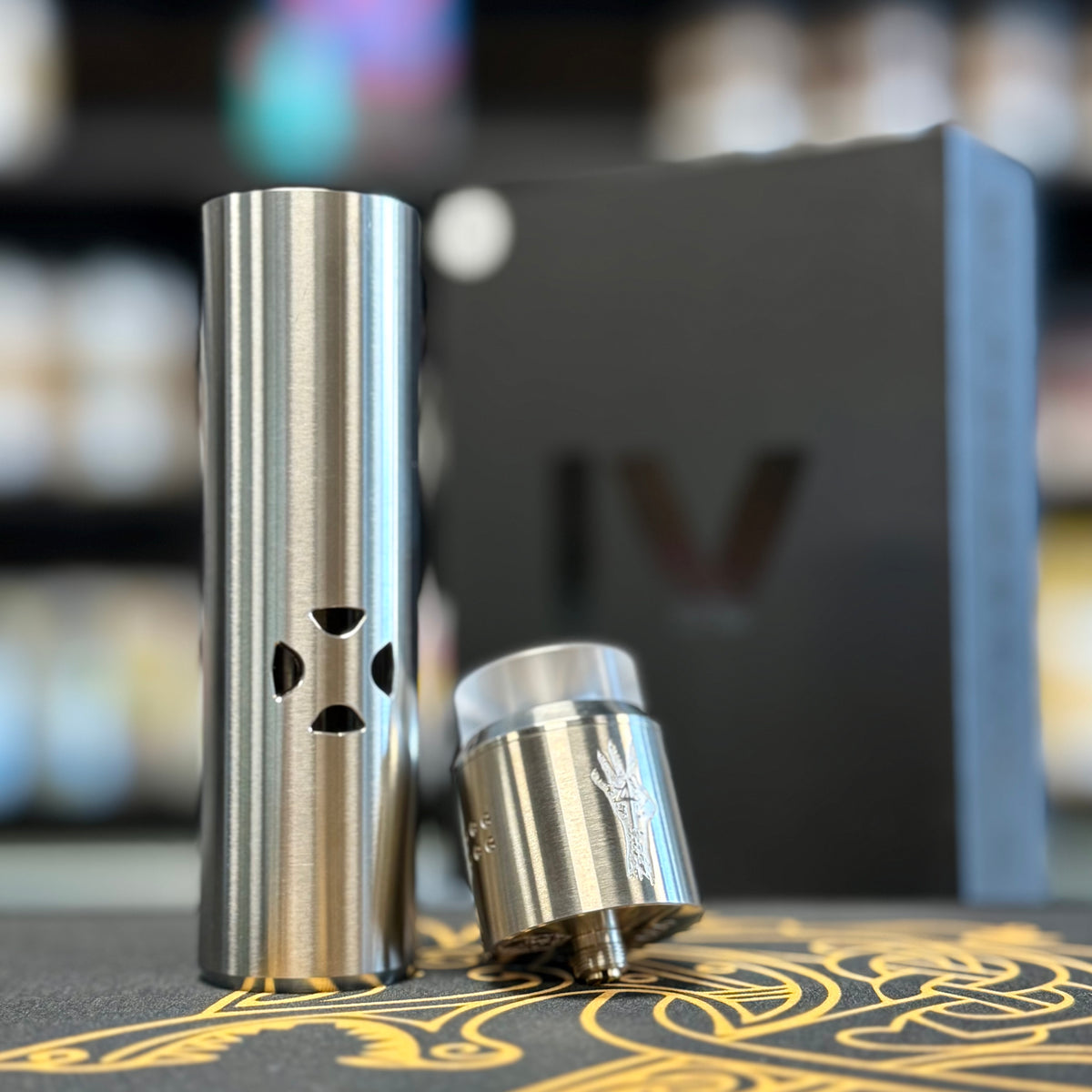 Deathwish Modz - Crossbones V4 Mech Kit w/ Unholy V3 RDA (LEGACY SERIES)