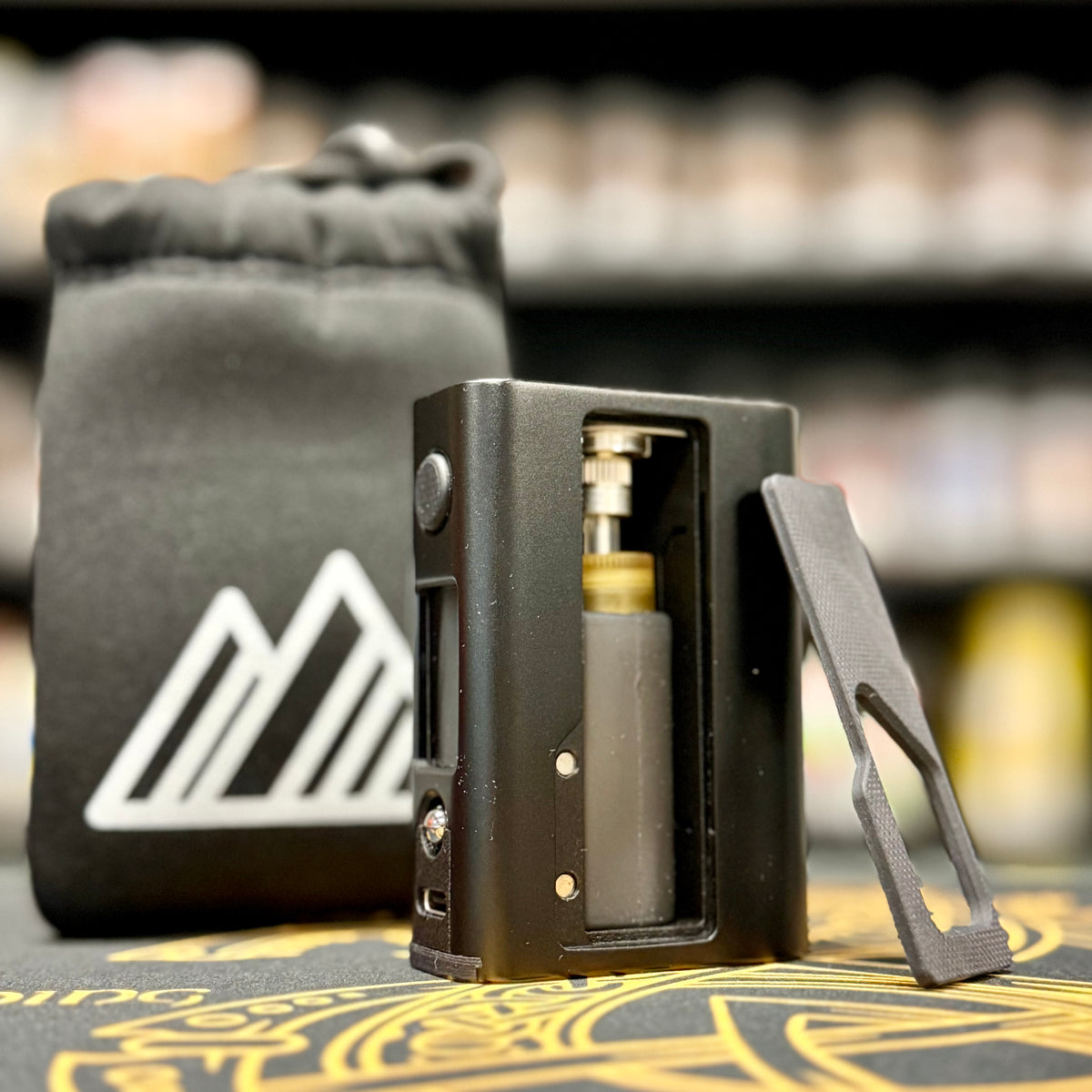 Crevasse 18R (Aluminum) 18650 Squonk Mod - Snow Cap Mods