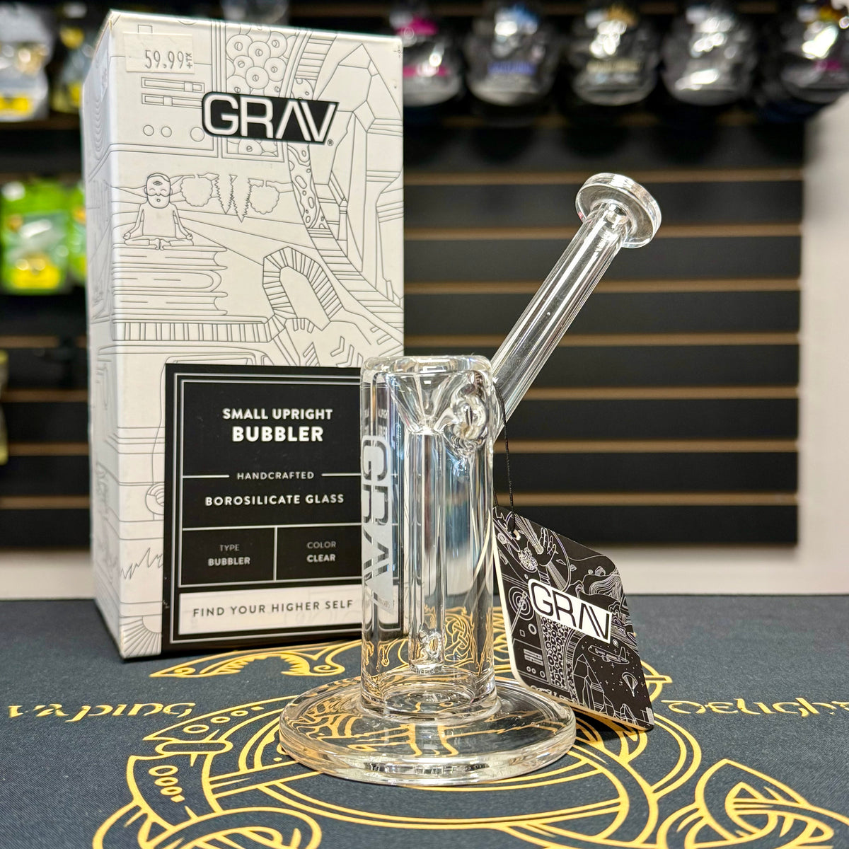 GRAV - Small Upright Bubbler 6"