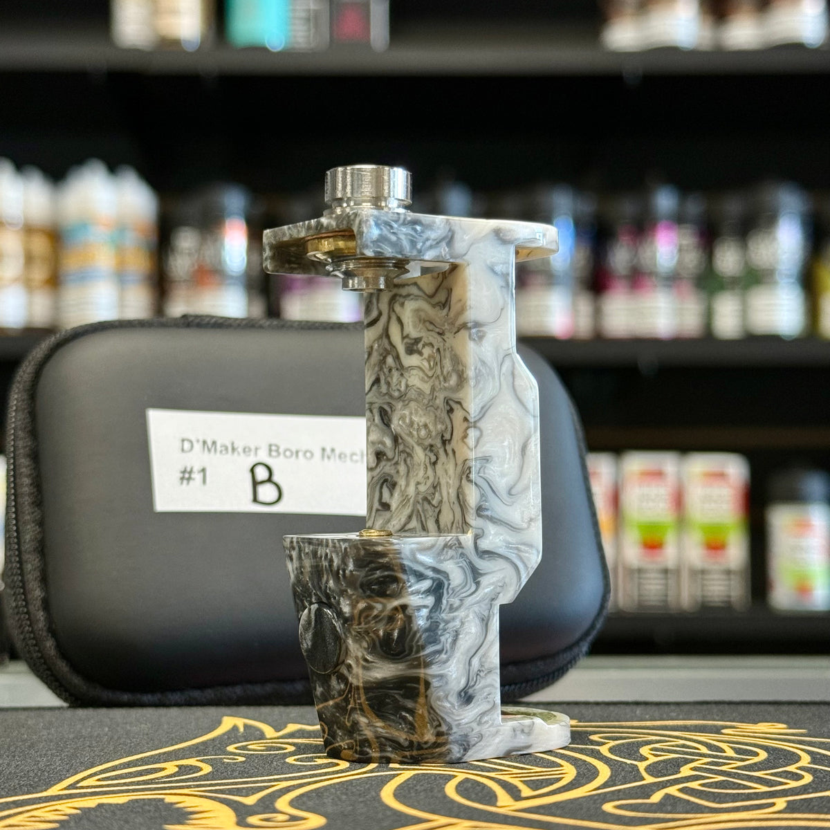 Boro Mech Resin Mod by D'Maker (Vaping Delights Exclusive)