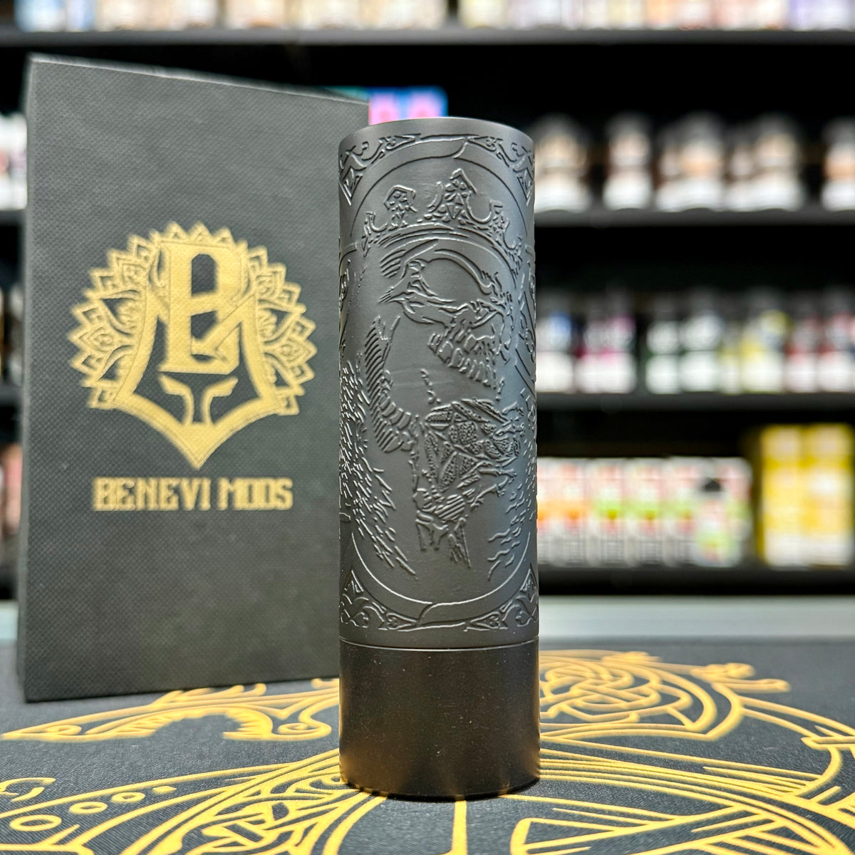 Decadence V2 (Custom Coated) 21700 Mech Mod - Benevi Mods