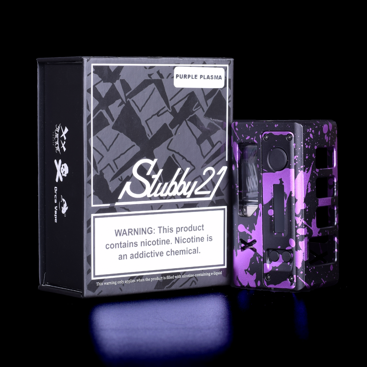 Stubby 21 AIO (21700) DNA60C X-Ray - Suicide Mods x Vaping Bogan x Orca Vape