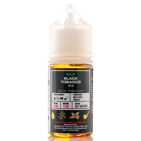 Glas BSX Nic Salts - Black Tobacco 30ml