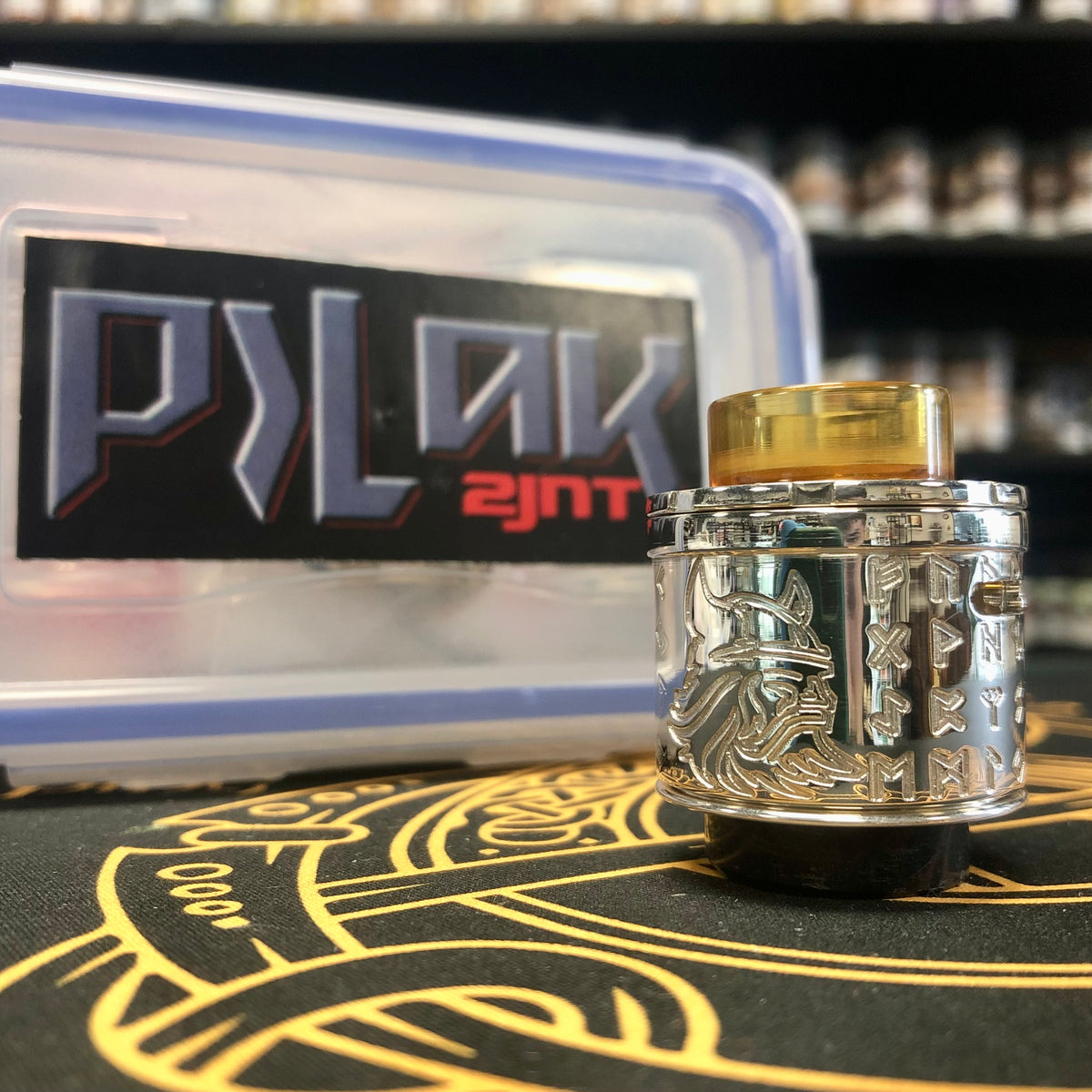 PILAK HARI V3.5 (Gungnir Edition) 30mm RDA (SILVER) by 2JNT Philippines