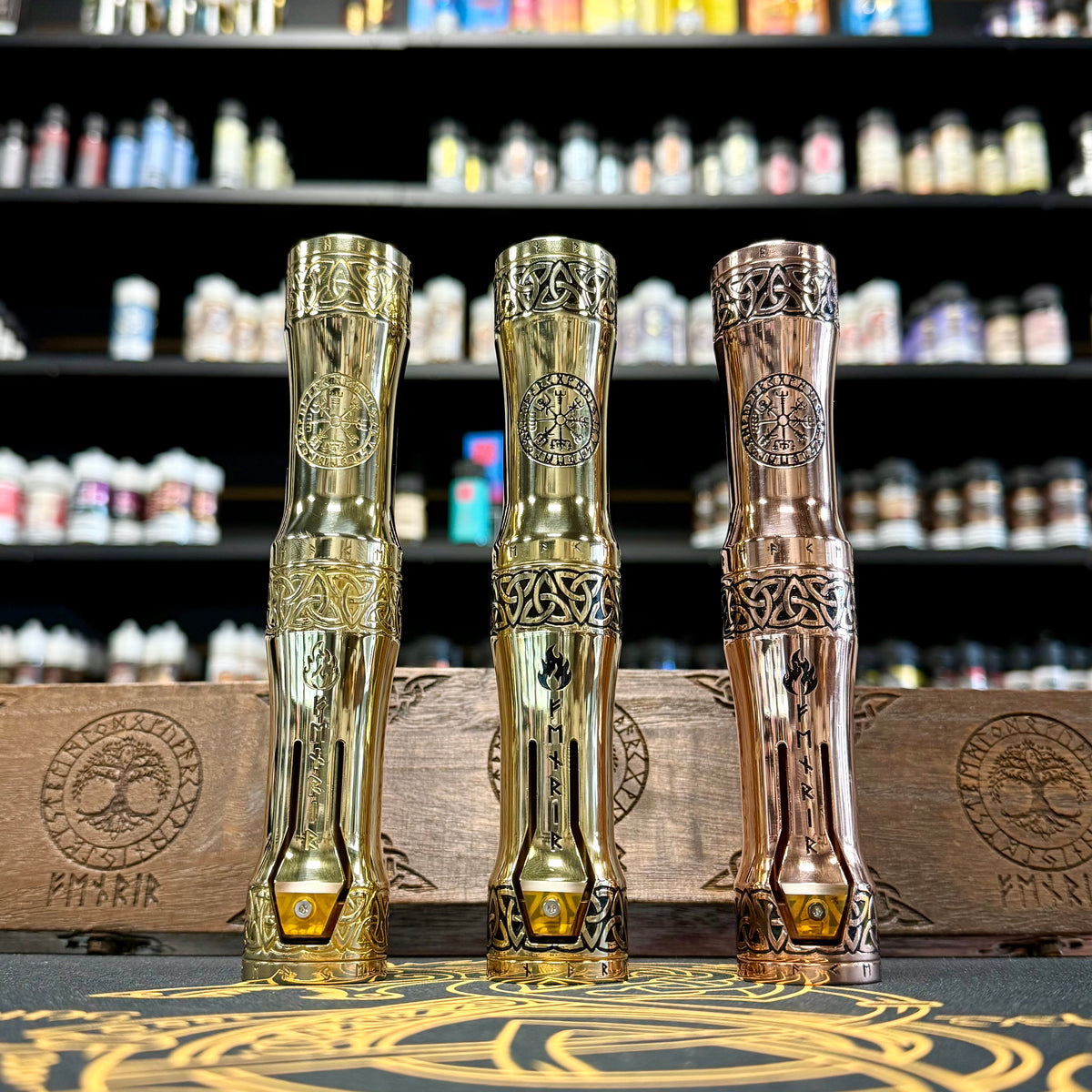 FENRIR FIRE STACK 21700 Mech Mod by Vaping Delights (FLASH SALE)