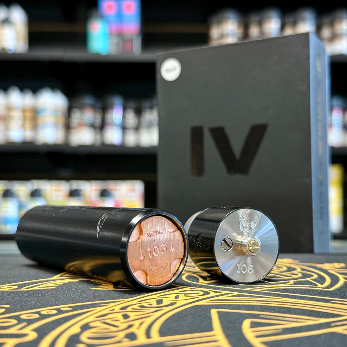 Deathwish Modz - Crossbones V4 Mech Kit w/ Unholy V3 RDA (LEGACY SERIES)