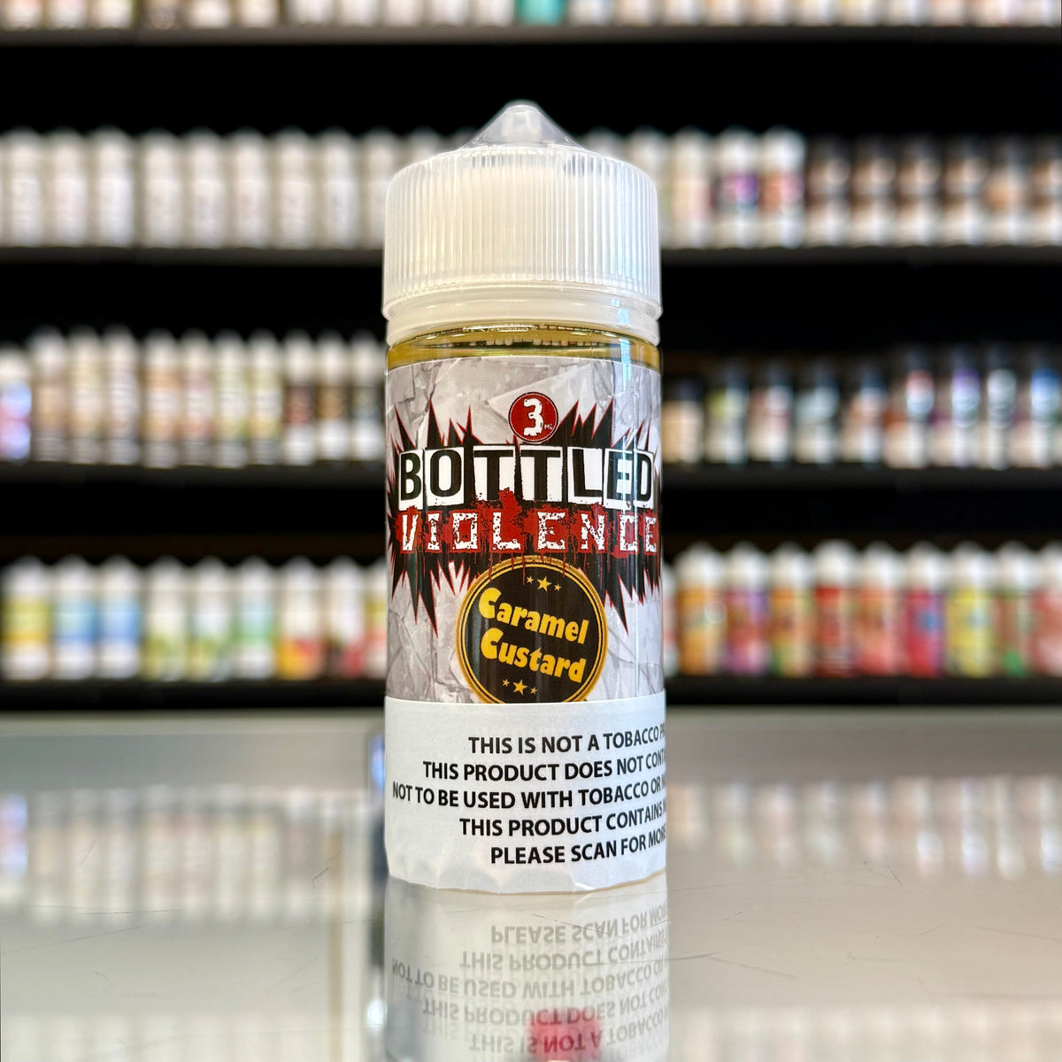 Bottled Violence -  Caramel Custard (Nixodine) 100ml